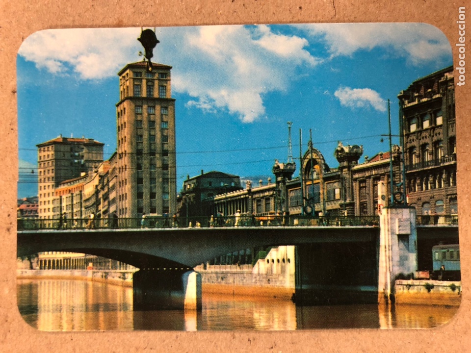 Sammeln von Kalendern: 3. BILBAO, R&Iacute;A PUETE DE LA VICTORIA. CALENDARIO DE BOLSILLO DE 1977. 6,8 x 9,8 Cms.