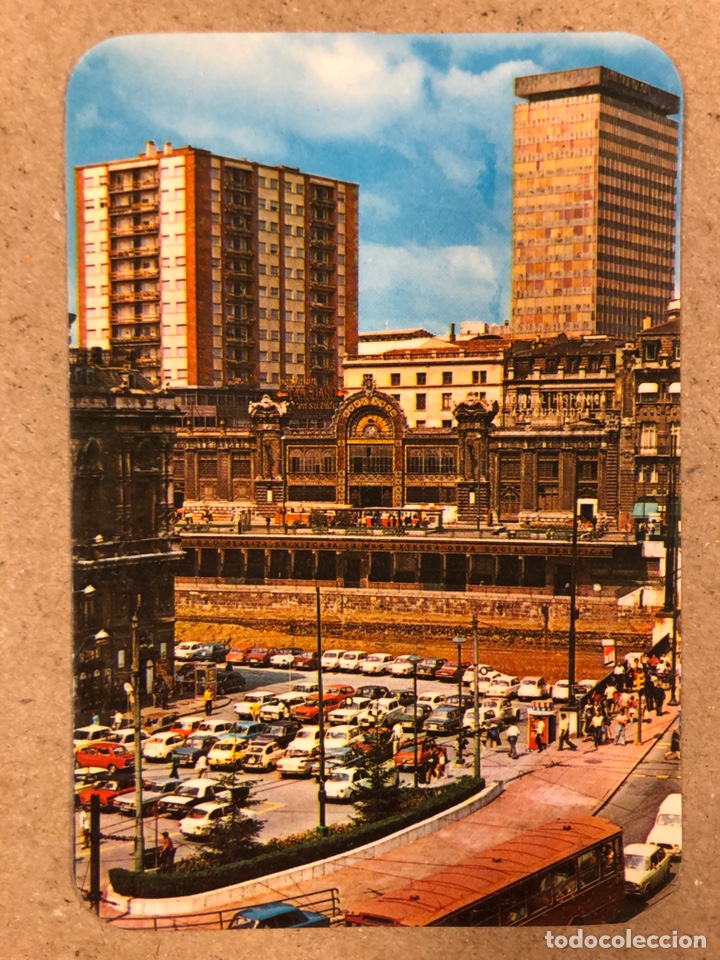 Colecionismo Calend&aacute;rios: 132. BILBAO, PUENTE DE ARRIAGA. CALENDARIO DE BOLSILLO DE 1977. 6,8 x 9,8 Cms.