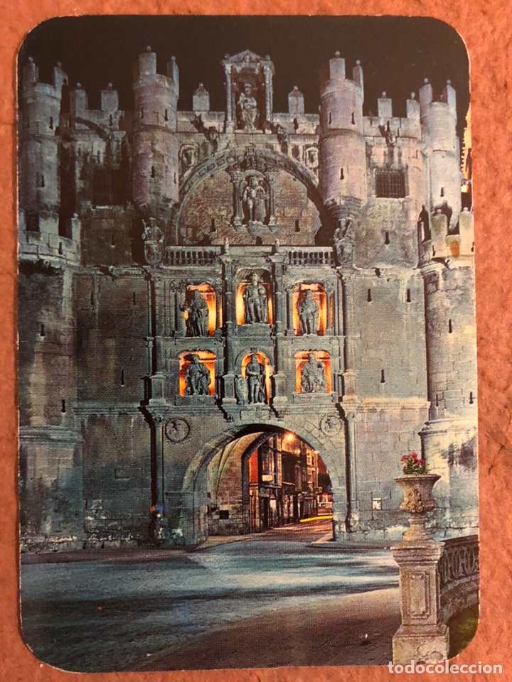 Sammeln von Kalendern: 30. BURGOS, ARCO DE SANTA MAR&Iacute;A. CALENDARIO DE BOLSILLO DE 1973. 6,8 x 9,8 Cms.