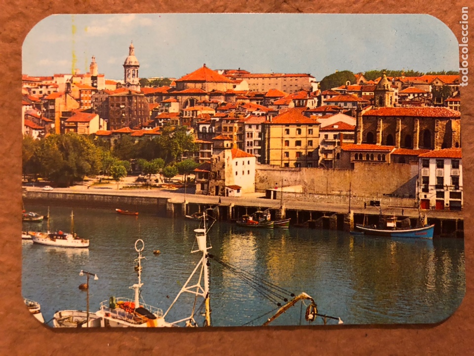 Collectables Calendars: 4. BERMEO (VIZCAYA), PUERTO. CALENDARIO DE BOLSILLO DE 1990. 6,8 x 9,8 Cms