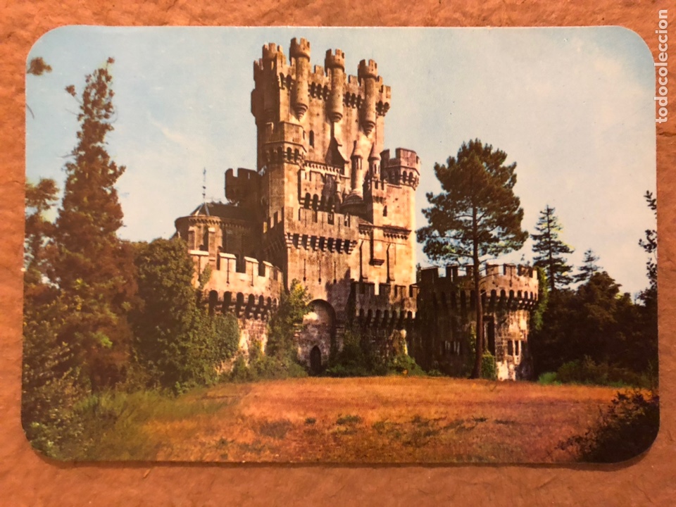 Colecionismo Calend&aacute;rios: 15. VIZCAYA, CASTILLO DE BUTR&Oacute;N. CALENDARIO DE BOLSILLO DE 1976. 6,8 x 9,8 Cms.