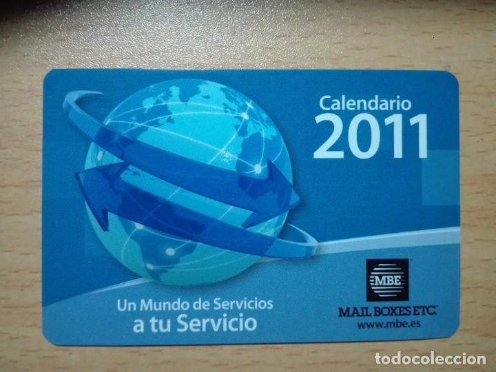 Coleccionismo calendarios: CALENDARIO BOLSILLO 2011 - MAIL BOXES ETC - Foto 1