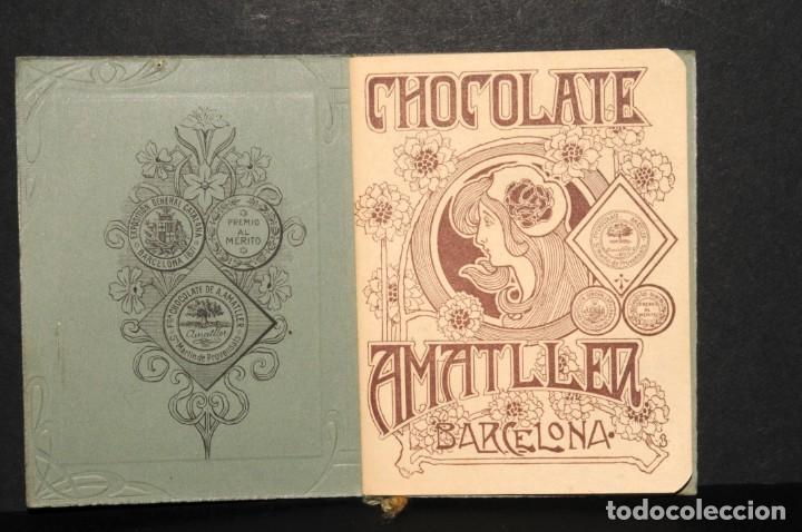 Coleccionismo calendarios: Chocolate AMATLLER. Almanaque 1903 - Foto 2