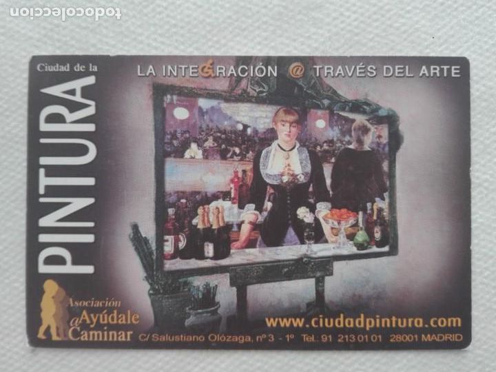 Colecionismo Calend&aacute;rios: CALENDARIO BOLSILLO 2004 - CIUDAD PINTURA / AYUDALE A CAMINAR - REVERSO: CORPORACION MUNICIPAL&hellip;