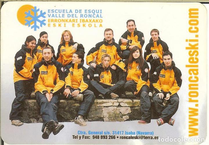Coleccionismo calendarios: CALENDARIO PUBLICITARIO - 2004 - ESCUELA DE ESQU&Iacute; VALLE DEL RONCAL