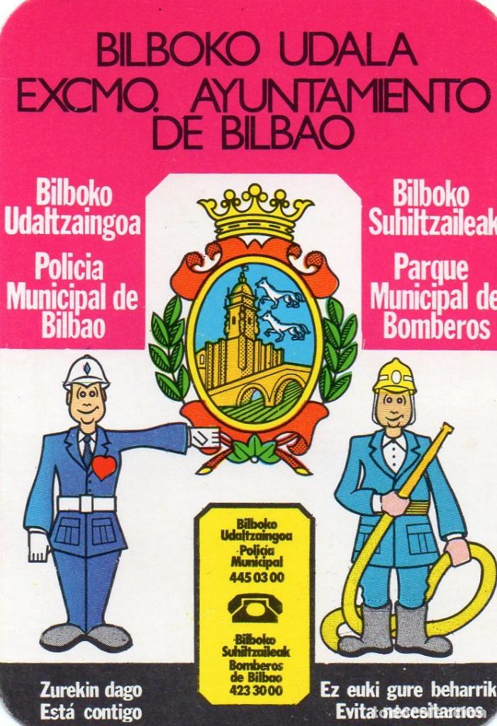 Coleccionismo calendarios: Calendario de Publicidad 1983 - AYUNTAMIENTO DE BILBAO