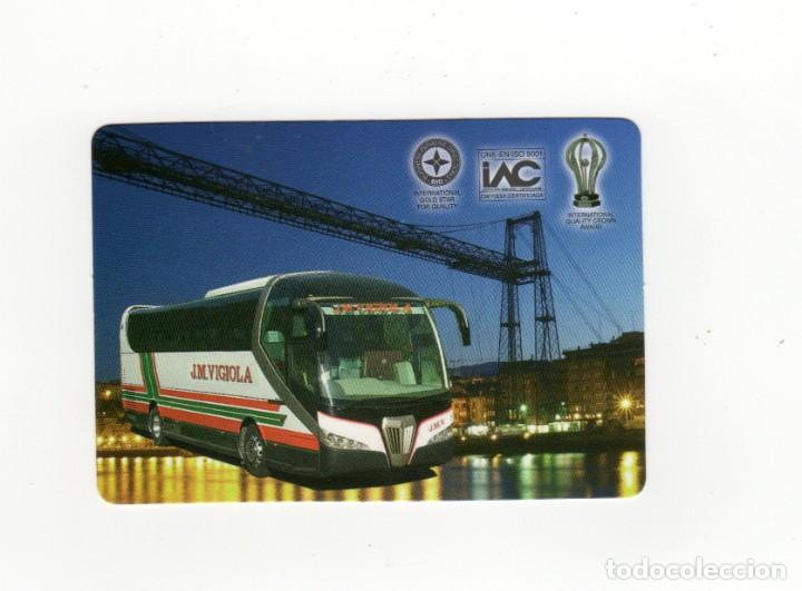 Coleccionismo calendarios: CALENDARIO BOLSILLO - A&Ntilde;O 2010 - AUTOBUSES J.M. VIGIOLA - AUTOCARES