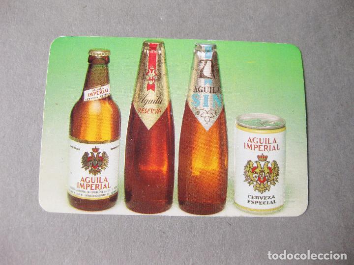 Coleccionismo calendarios: CALENDARIO PUBLICITARIO DE CERVEZAS EL AGUILA - REBEDOSA 1982