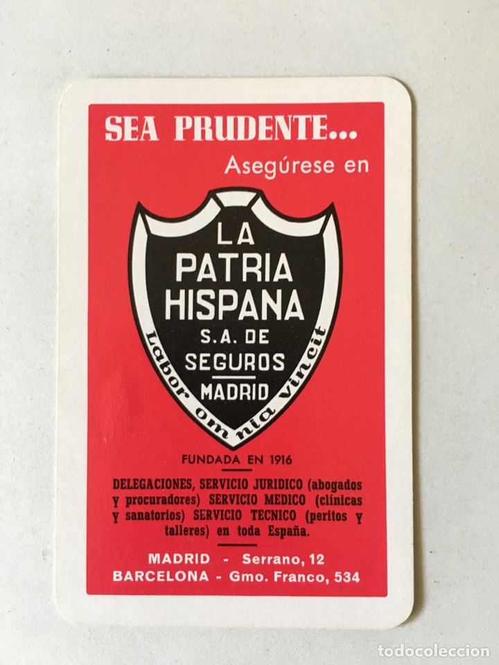 Coleccionismo calendarios: Calendario fournier 1968