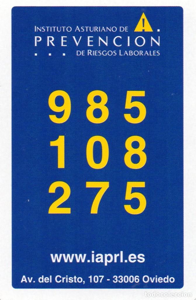 Collectionnisme Calendriers: Calendario de H. Fournier 2010 - INSTITUTO ASTURIANO DE PREVENCION
