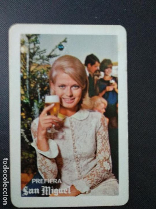 Coleccionismo Calendarios: CALENDARIO FOURNIER CERVEZA SAN MIGUEL A&Ntilde;O 1966