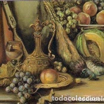 Coleccionismo Calendarios: -23150 CALENDARIO PINTURA BODEGON DE CAZA, A&Ntilde;O 1998, SERIE WCB 559, CON PUBLICIDAD