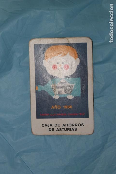Collectionnisme Calendriers: CALENDARIO, 1966, CAJA DE AHORROS DE ASTURIAS, FAMILIA QUE AHORRA, FAMILIA FELIZ