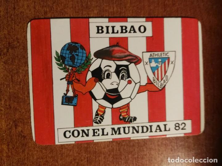 Coleccionismo calendarios: almanaque calendario de bolsillo futbol athletic bilbao mundial 1982 82