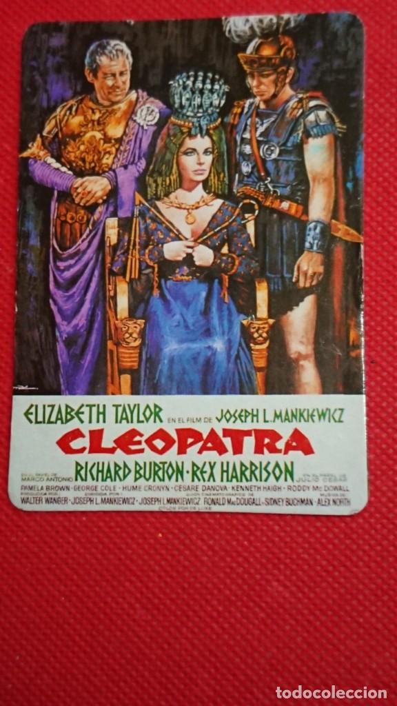 Coleccionismo Calendarios: CALENDARIO PEL&Iacute;CULA CLEOPATRA  A&Ntilde;O 1989