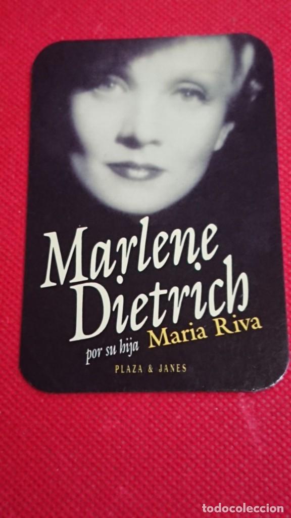 Coleccionismo Calendarios: CALENDARIO PLAZA & JANES MARLENE DIETRICH A&Ntilde;O 1993