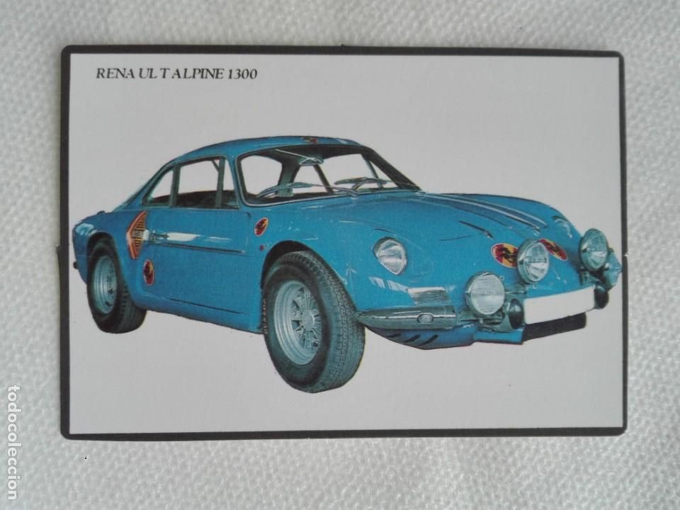 Coleccionismo Calendarios: calendario bolsillo 1993 PORTUGAL - LOBO DAS NEVES - COCHE AUTOMOVIL RENAULT ALPINE