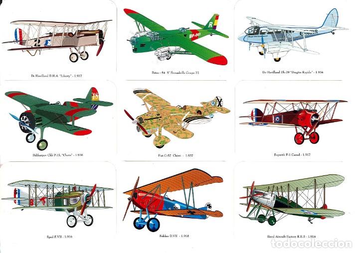 Coleccionismo calendarios: 9 Calendarios de Bolsillo Avionetas Antiguas - A&ntilde;o 2002