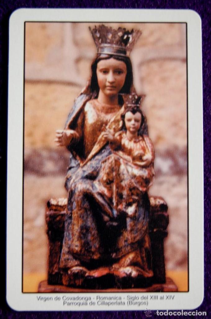 Coleccionismo calendarios: CALENDARIO FOURNIER. VIRGEN DE COVADONGA- ROMANICA. BURGOS. 2002