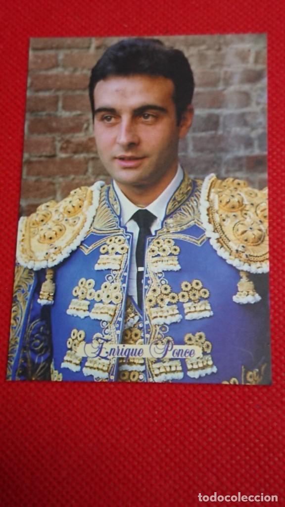 Coleccionismo Calendarios: CALENDARIO DE SERIE PUBLICIDAD TOROS ENRIQUE PONCE  A&Ntilde;O 2001