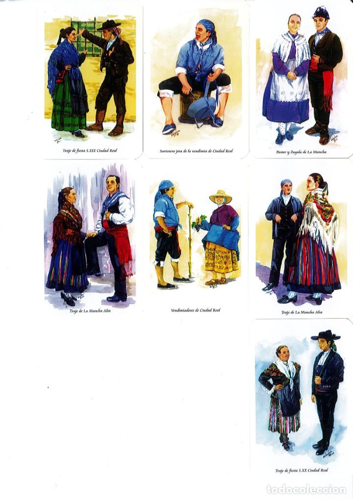 Coleccionismo calendarios: 7 CALENDARIOS DE TRAJES TIPICOS - A&Ntilde;O 2010