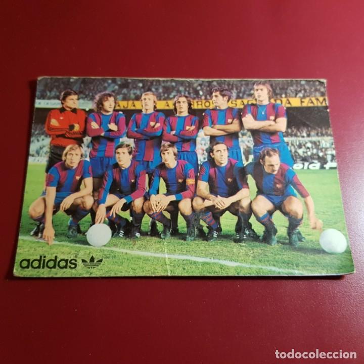 Coleccionismo calendarios: CALENDARIO DE BOLSILLO - F.C. BARCELONA - ARXE - ADIDAS - 1977