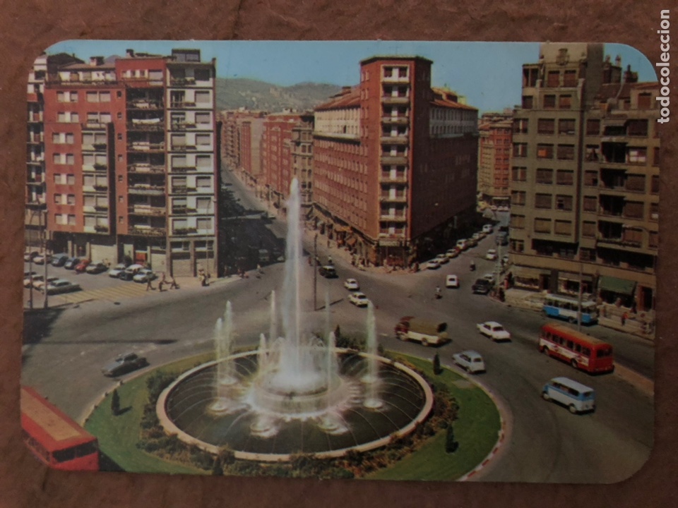 Collectionnisme Calendriers: 100. BILBAO, PLAZA DE ZABALBURU. CALENDARIO DE BOLSILLO DE 1978. 6,8 x 9,8 Cms.