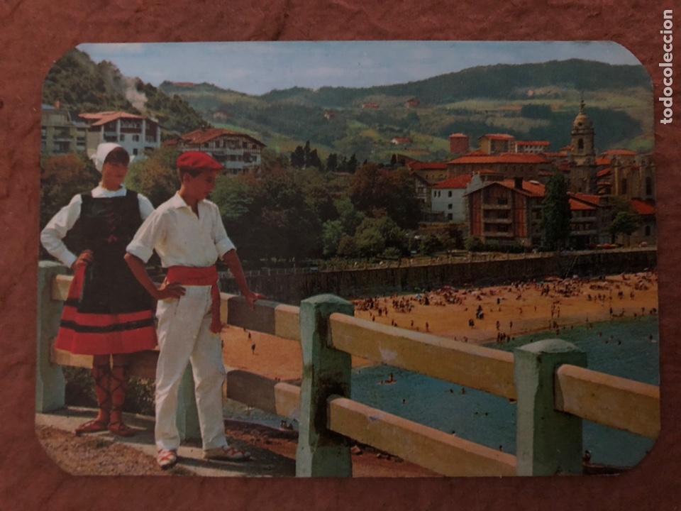 Sammeln von Kalendern: 15. LEQUEITIO (VIZCAYA), PAREJA T&Iacute;PICA. CALENDARIO DE BOLSILLO DE 1982. 6,8 x 9,8 Cms.