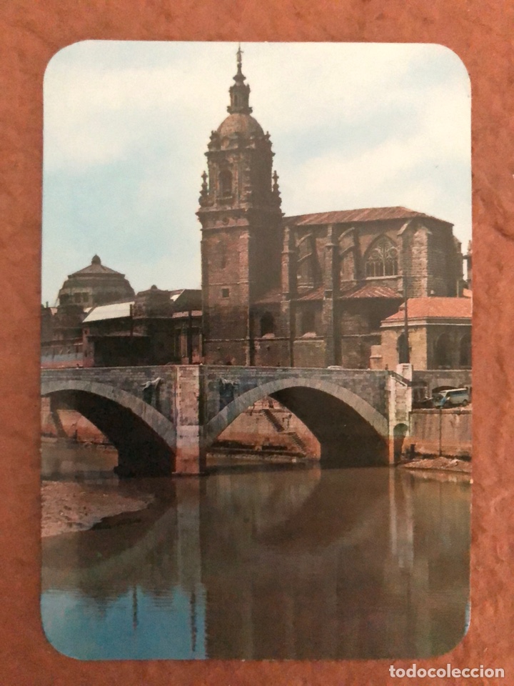 Sammeln von Kalendern: 36. BILBAO, PUENTE E IGLESIA DE SAN ANT&Oacute;N. CALENDARIO DE BOLSILLO DE 1985. 6,5 x 10 Cms.