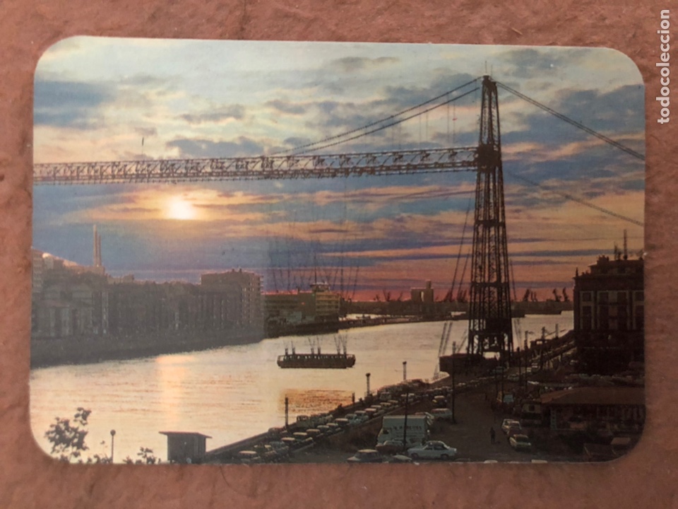 Sammeln von Kalendern: 159. VIZCAYA, PUENTE COLGANTE. CALENDARIO DE BOLSILLO DE 1977. 6,5 x 10 Cms.
