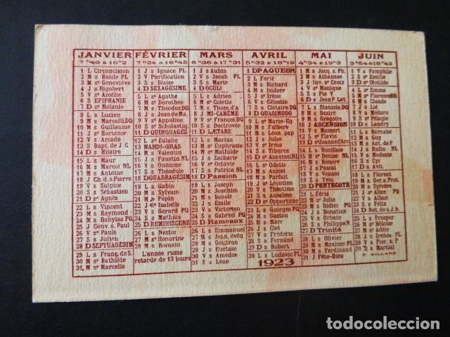 Coleccionismo calendarios: CALENDARIO DE BOLSILLO 1923 - Foto 1