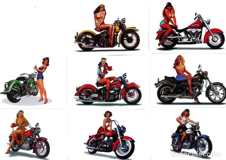 Sammeln von Kalendern: SERIE DE 8 CALENDARIOS DEL 2011, MOTOS Y PIN-UPS 2