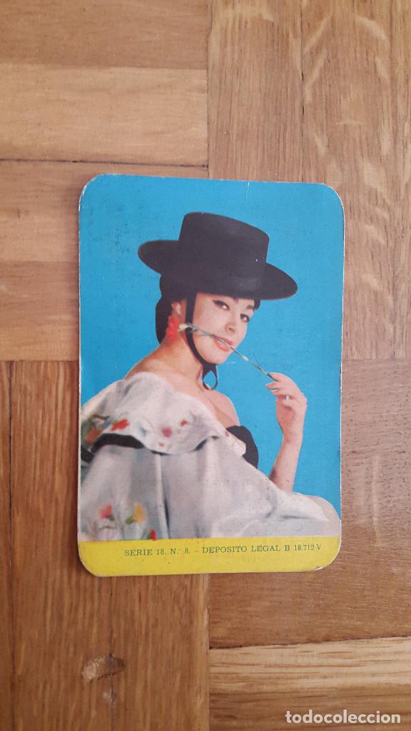 Collectables Calendars: CALENDARIO SERIE 18 N&ordm; 8. CHICA, CON SOMBRERO CORDOB&Eacute;S. A&Ntilde;O 1967. VER FOTOS