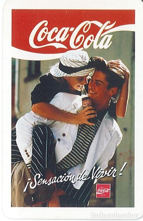 Coleccionismo calendarios: CALENDARIO HERACLIO FOURNIER A&Ntilde;O 1991 - COCA COLA
