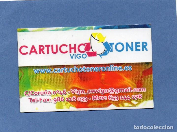 Coleccionismo calendarios: Calendario de Publicidad 2018 - CARTUCHO - TONER VIGO