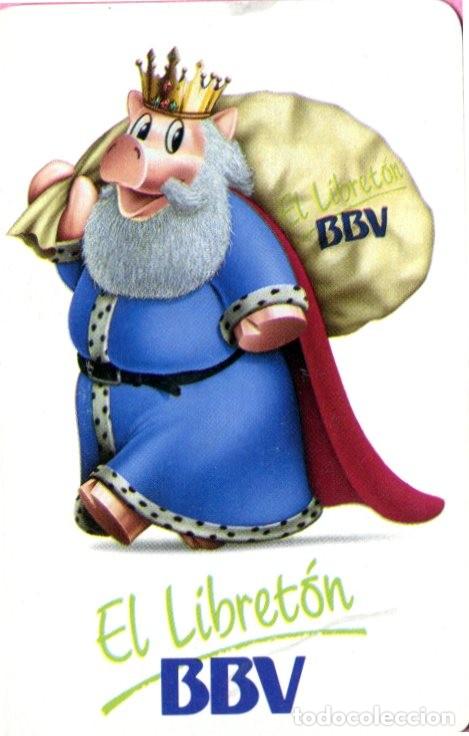 Coleccionismo calendarios: CALENDARIO DE BOLSILLO HERACLIO FOURNIER BBV EL LIBRETON A&Ntilde;O 1996