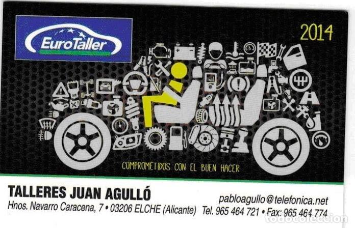 Coleccionismo Calendarios: CALENDARIO EUROTALLER 2014