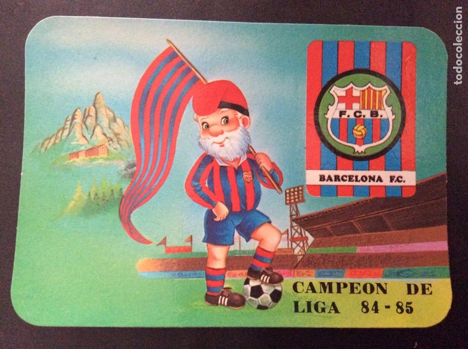 Coleccionismo calendarios: Calendario 1986 Futbol Club Barcelona