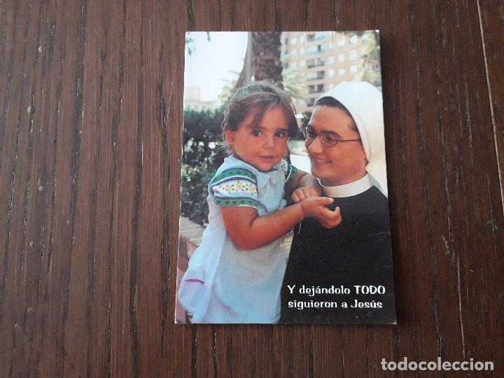 Coleccionismo calendarios: calendario de publicidad madres de desamparados y San Jos&eacute; de la Monta&ntilde;a, Valencia a&ntilde;o 2002