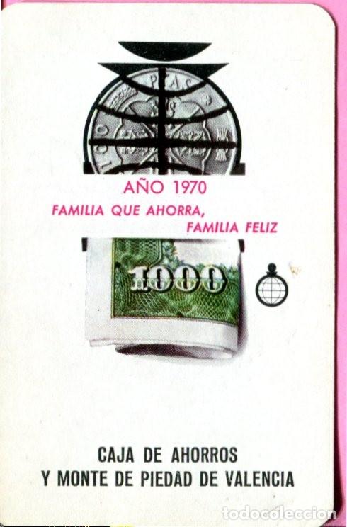 Coleccionismo calendarios: CALENDARIO FOURNIER CAJA DE AHORROS Y MONTE DE PIEDAD DE VALENCIA A&Ntilde;O 1970