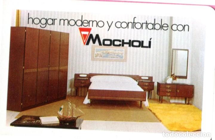 Coleccionismo calendarios: CALENDARIO FOURNIER  MOCHOLI HOGAR MODERNO Y CONFORTABLE A&Ntilde;O 1971