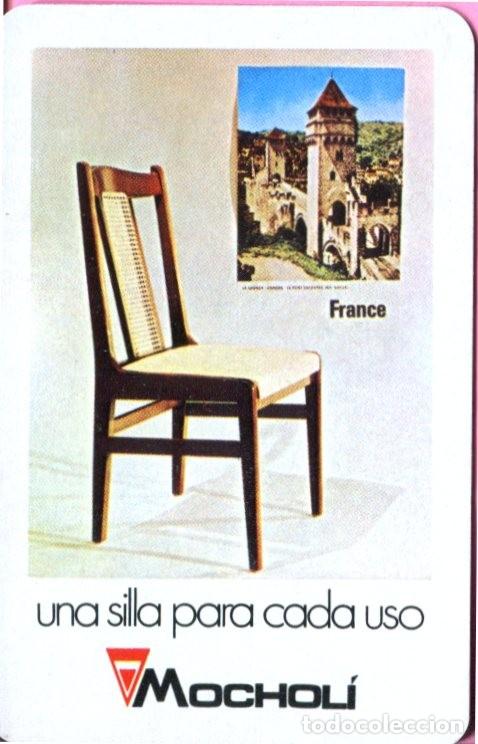 Coleccionismo calendarios: CALENDARIO FOURNIER  MOCHOLI UNA SILLA PARA CADA USO A&Ntilde;O 1971