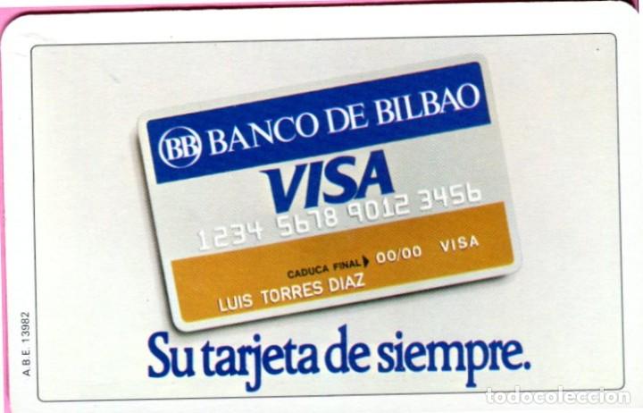 Coleccionismo calendarios: CALENDARIO FOURNIER DEL BANCO DE BILBAO TARJETA VISA A&Ntilde;O 1983
