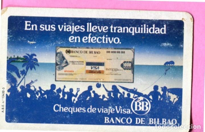 Coleccionismo calendarios: CALENDARIO FOURNIER  BANCO BILBAO CHEQUES DE VIAJE VISA A&Ntilde;O 1982