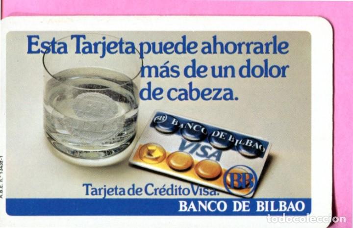 Coleccionismo calendarios: CALENDARIO FOURNIER BANCO BILBAO TARJETA DE CREDITO VISA A&Ntilde;O 1982
