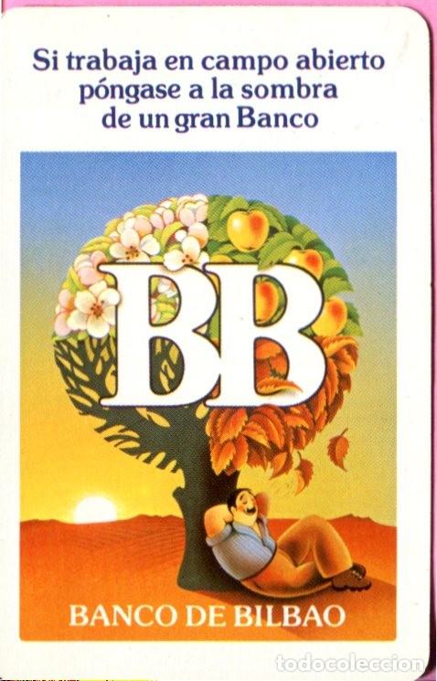 Coleccionismo calendarios: CALENDARIO FOURNIER  BANCO BILBAO A&Ntilde;O 1981