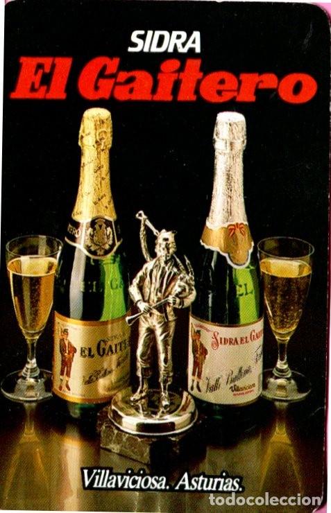 Coleccionismo calendarios: CALENDARIO FOURNIER SIDRA EL GAITERO A&Ntilde;O 1989