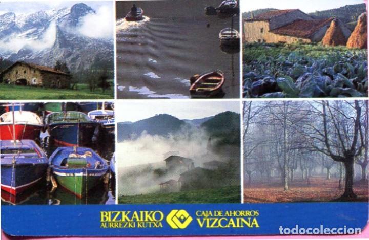 Coleccionismo calendarios: CALENDARIO FOURNIER  CAJA AHORROS VIZCAINA A&Ntilde;O 1989