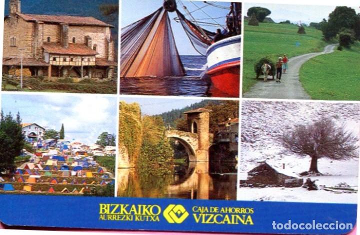 Coleccionismo calendarios: CALENDARIO FOURNIER CAJA DE AHORROS VIZCAINA A&Ntilde;O 1988
