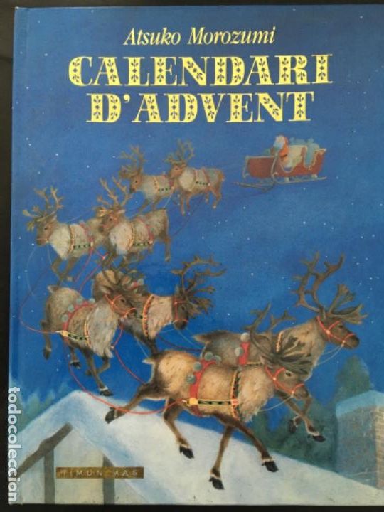 Colecionismo Calend&aacute;rios: CALENDARIO DE ADVENT, ATSUKO MOROZUMI